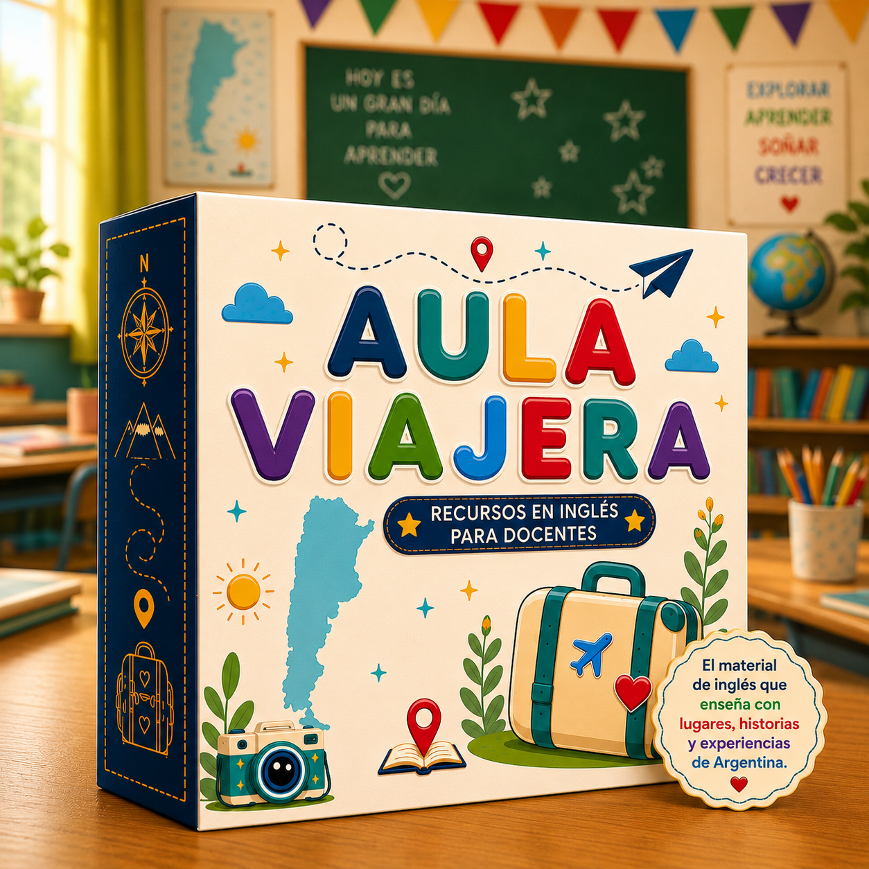 AULA VIAJERA INGLES + 4 BONOS DE REGALO